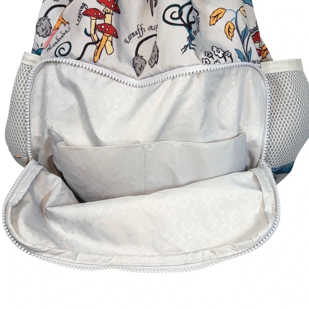 Vera Bradley Harry Potter Herbology 2020 White Drawstring Backpack
